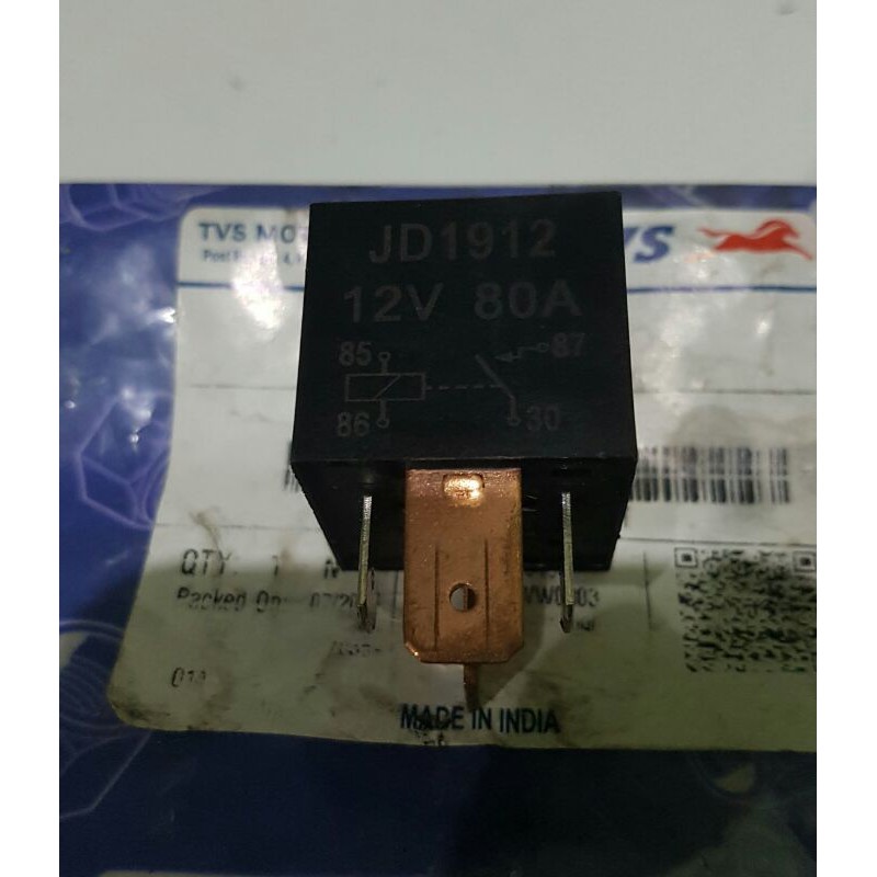 RELAY STARTER ASLI TVS KING / TVS APACHE NEO ROCKZ MAX TORMAX DAZZ-3