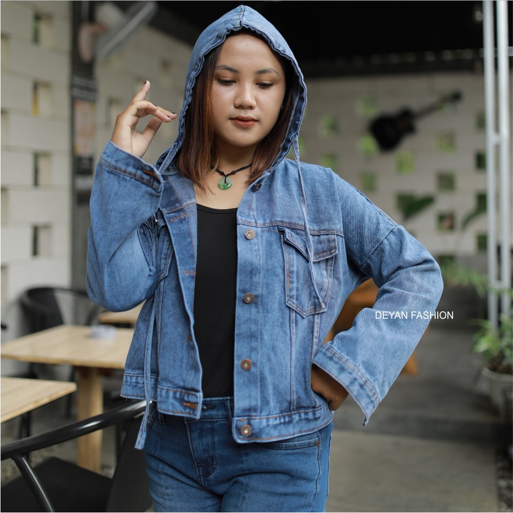 NAGITA JAKET JEANS HOODIE WANITA-7