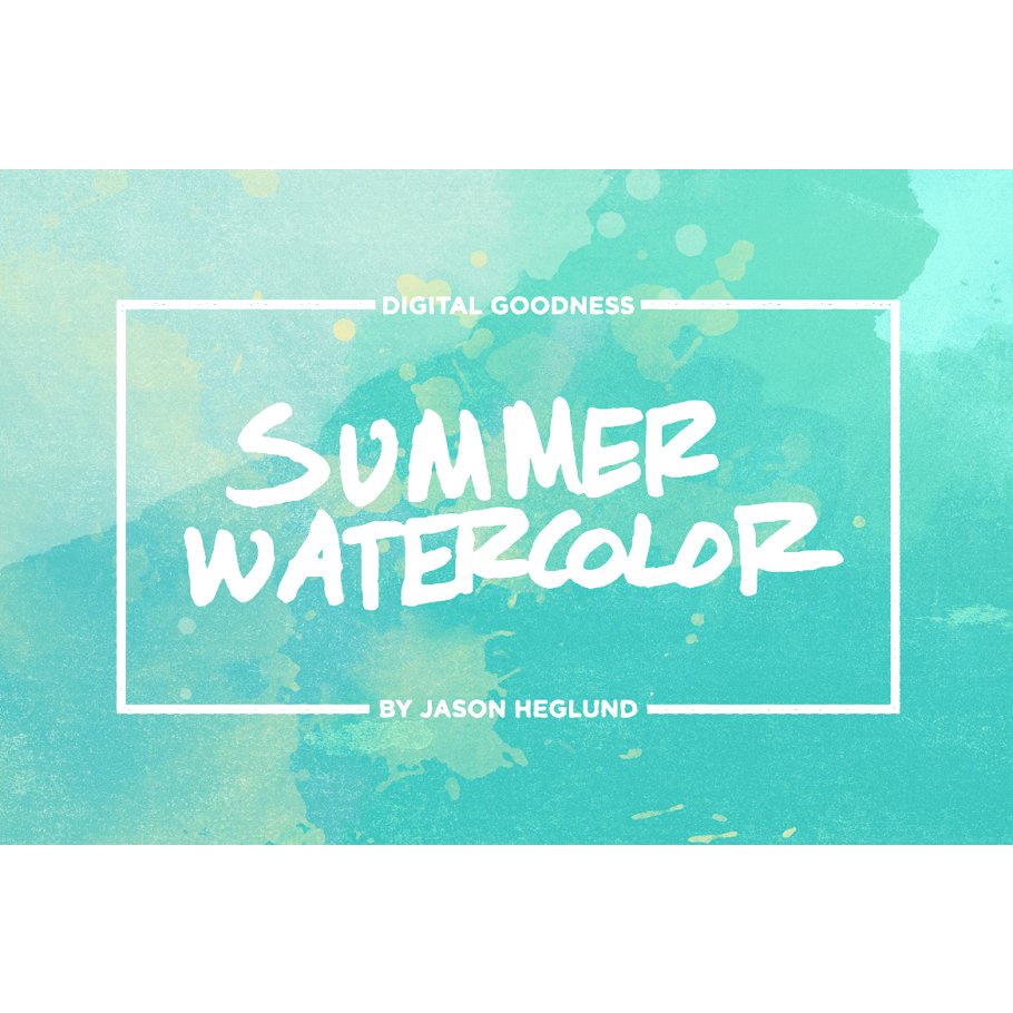 Summer Watercolor Textures - JPEG Ultra HD