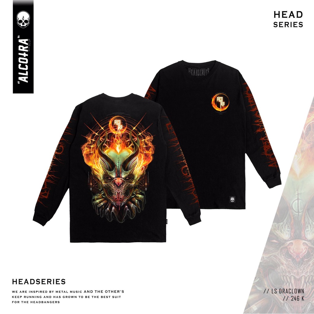 ALCOTRA - LS DRACLOWN // LONGSLEEVE DRACLOWN #HEADSERIES