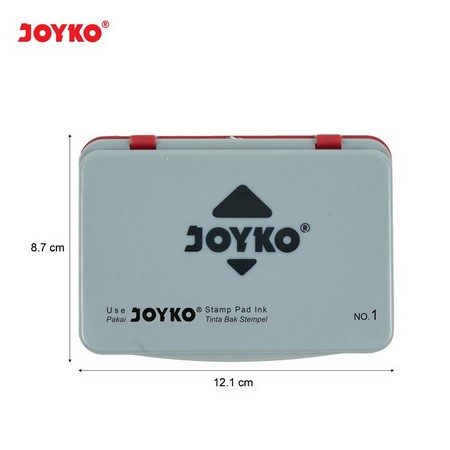 JOYKO STAMP PAD - TEMPAT BANTALAN / STEMPEL PAD / BAK STEMPEL UKURAN 0 KECIL / 1 BESAR