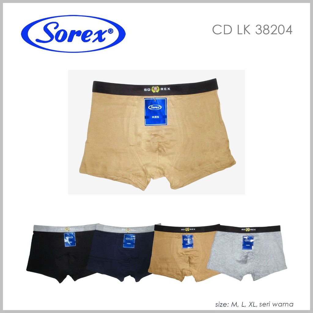 Celana dalam (cd) pria boxer Sorex 38204