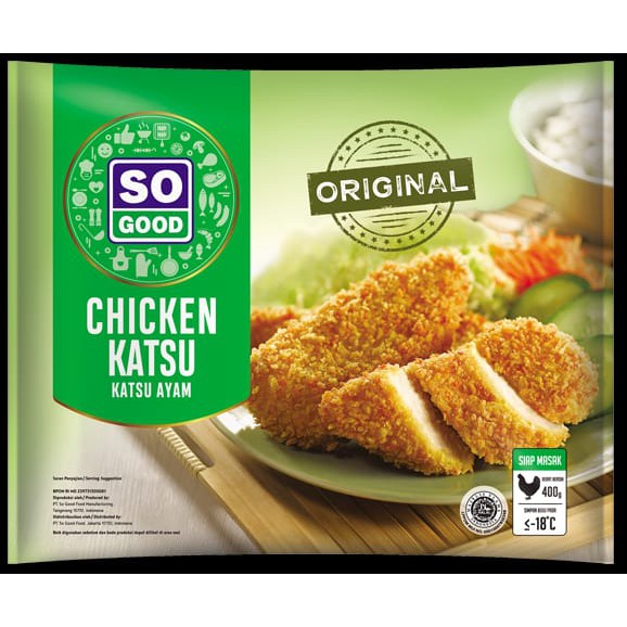 CHICKEN KATSU ORIGINAL SO GOOD 400GR DAGING AYAM TEPUNG ALA JEPANG