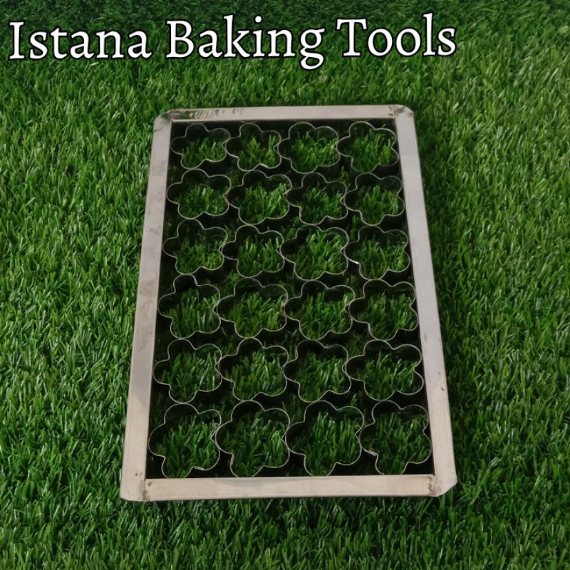 Cetakan Kue Kering Nastar Cookie Cutter Kastengel Stainless Aneka Bentuk Kuker Lebaran