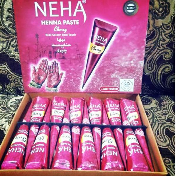 ✱ Neha Henna Paste - Cherry ➲