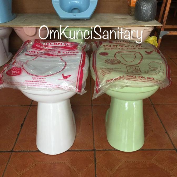 Kloset Duduk Siram Closet Duduk Siram Tanpa Tangki Duty - Beige / KLOSET