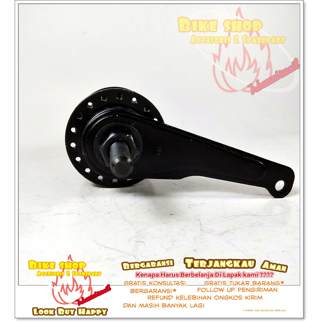 Hub Torpedo 36 Hole Warna Hitam fixie Universal