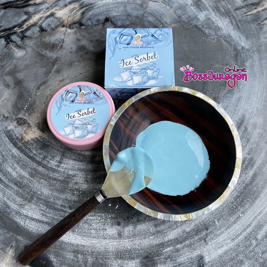 (BOSS) MASKER Maskyourneeds ICE SORBET BPOM 25G