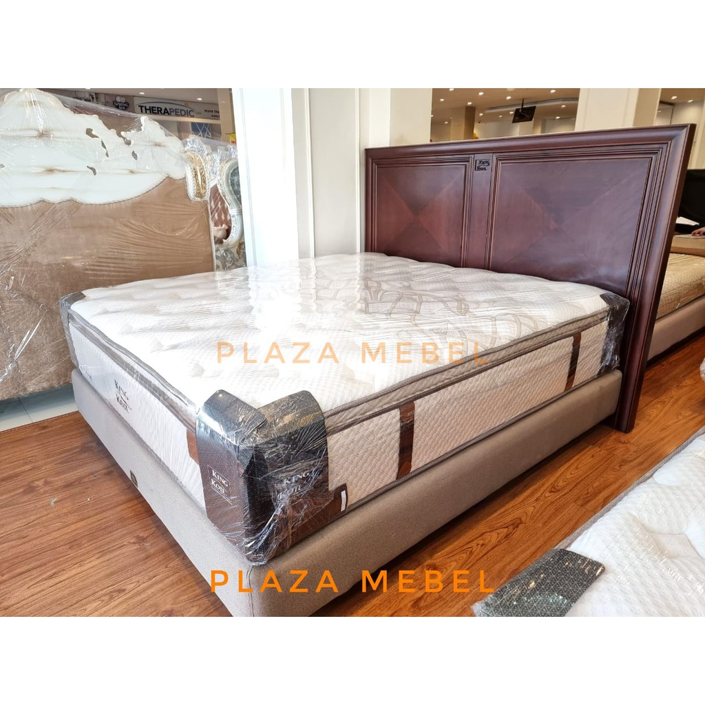 SET Bed KING KOIL WORLD ENDORSED + HB Okland WE 160 - 200 USA Fullset