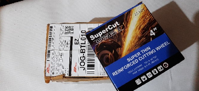 Mata Batu Gerinda Supercut 4 Inch Potong Besi / Stainless Steel