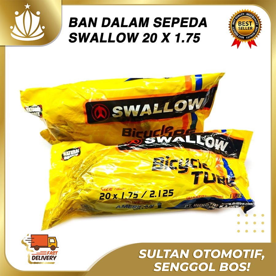 Swallow Ban Dalam Sepeda 20 x 1.75 2.125