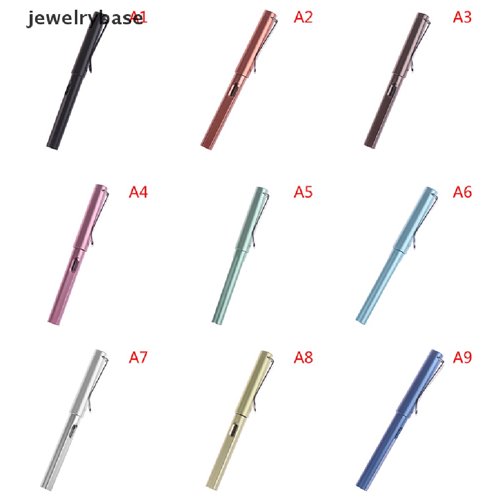 (Base) Pulpen Fountain Pen 0.38mm Bahan Aluminum Alloy