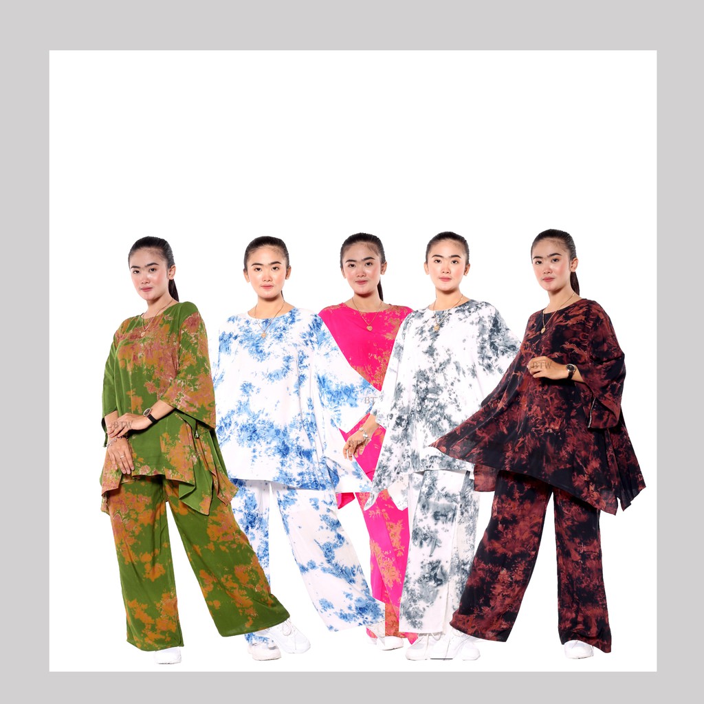 Setelan Cp Lengan Terompet Babydol setelan Gogo Batik Murah