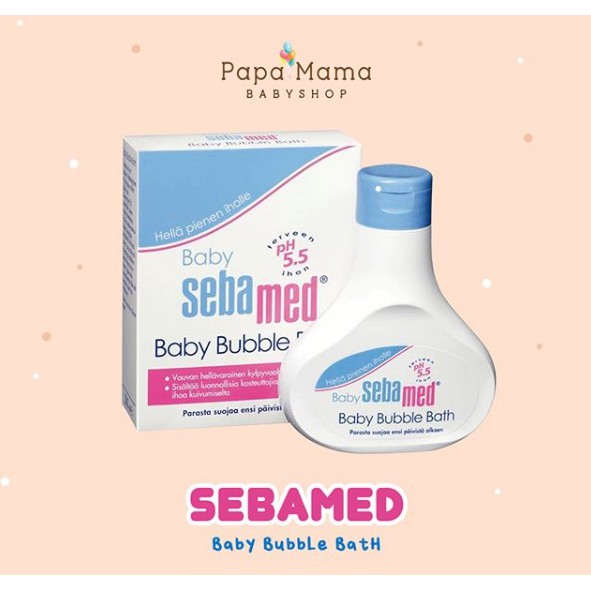 Sebamed Baby Bubble Bath 200ml Sabun Mandi Bayi Anak