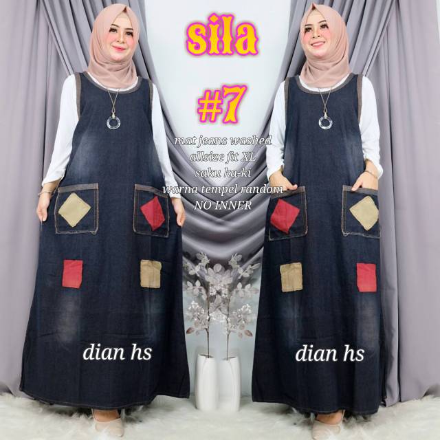 COD - SILA #7 OVERAL / GAMIS IMPORT/ FASHION SOLO/ GAMIS JEANS/GAMIS DENIM