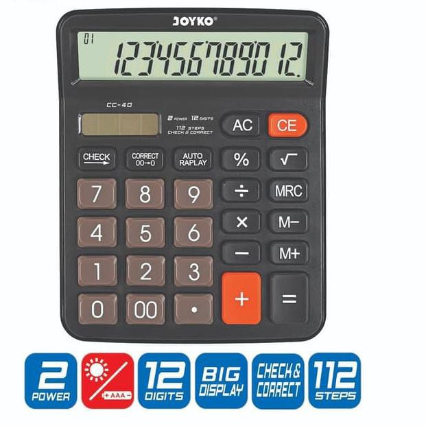 

Kalkulator JOYKO / Calculator JOYKO CC-40