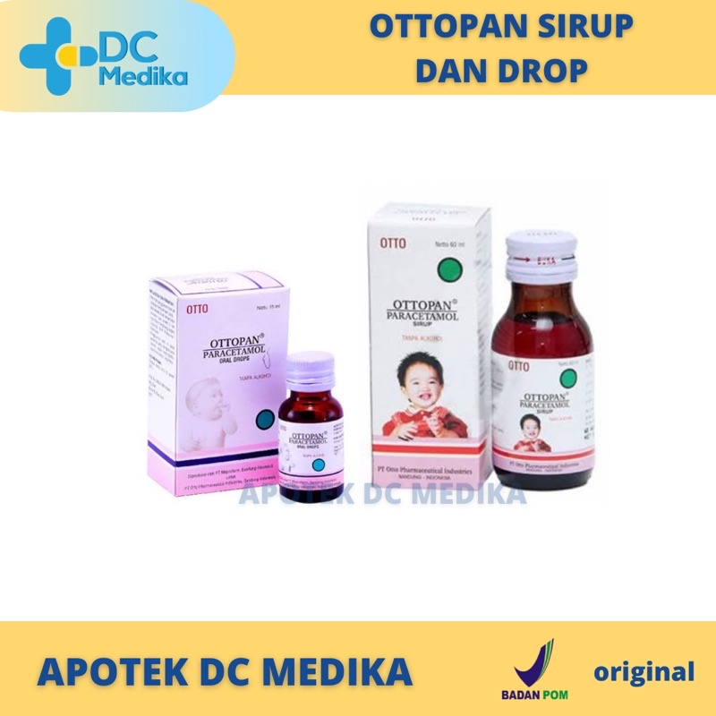 Ottopan obat demam anak / Paracetamol anak