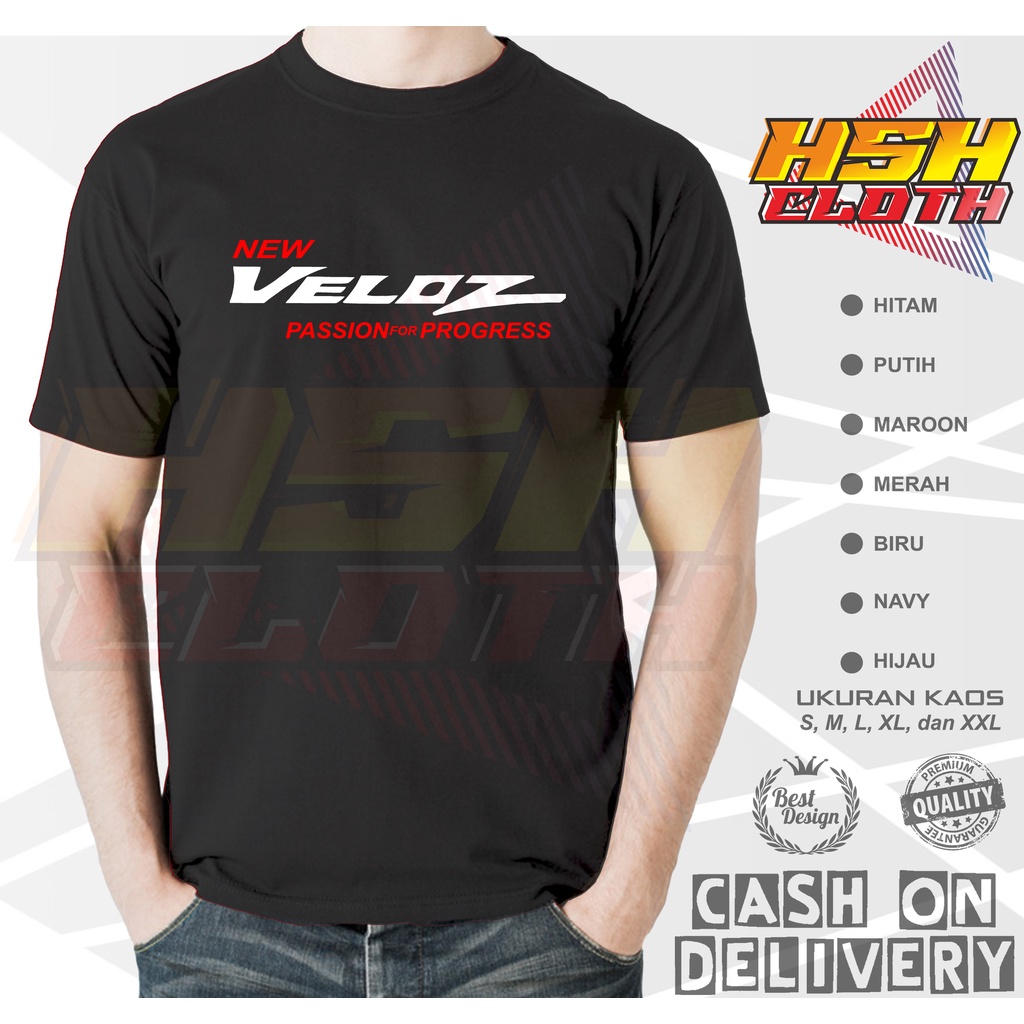 Baju Kaos Distro Avanza New Veloz Logo otomotif Bisa Custom - HSHCloth