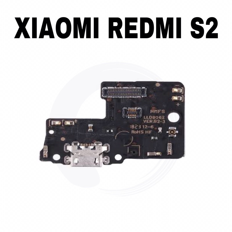 Flexible Konektor Charger Xiaomi Redmi S2 - Flex Con Connector Charging Port Papan Cas