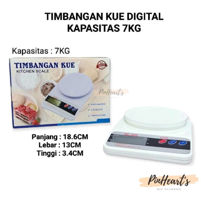 TIMBANGAN DAPUR DIGITAL KAPASITAS 7KG | TIMBANGAN DIGITAL | TIMBANGAN DAPUR