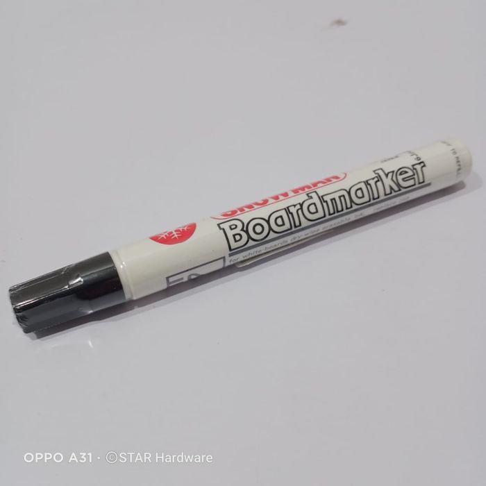 

Snowman Boardmarker Spidol Papan Tulis Whiteboard BG-12 Japan ORIGINAL - Hitam