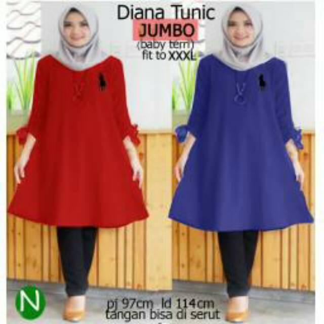 BR16765 - 50746 JUMBO DIANA TUNIK