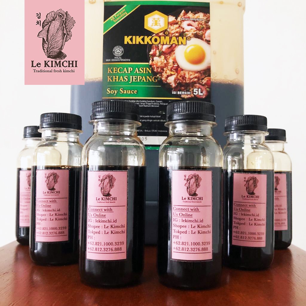 

Kikkoman Soy Sauce - Kecap Asin Gimbap Sushi Ramen - Le Kimchi Surabaya