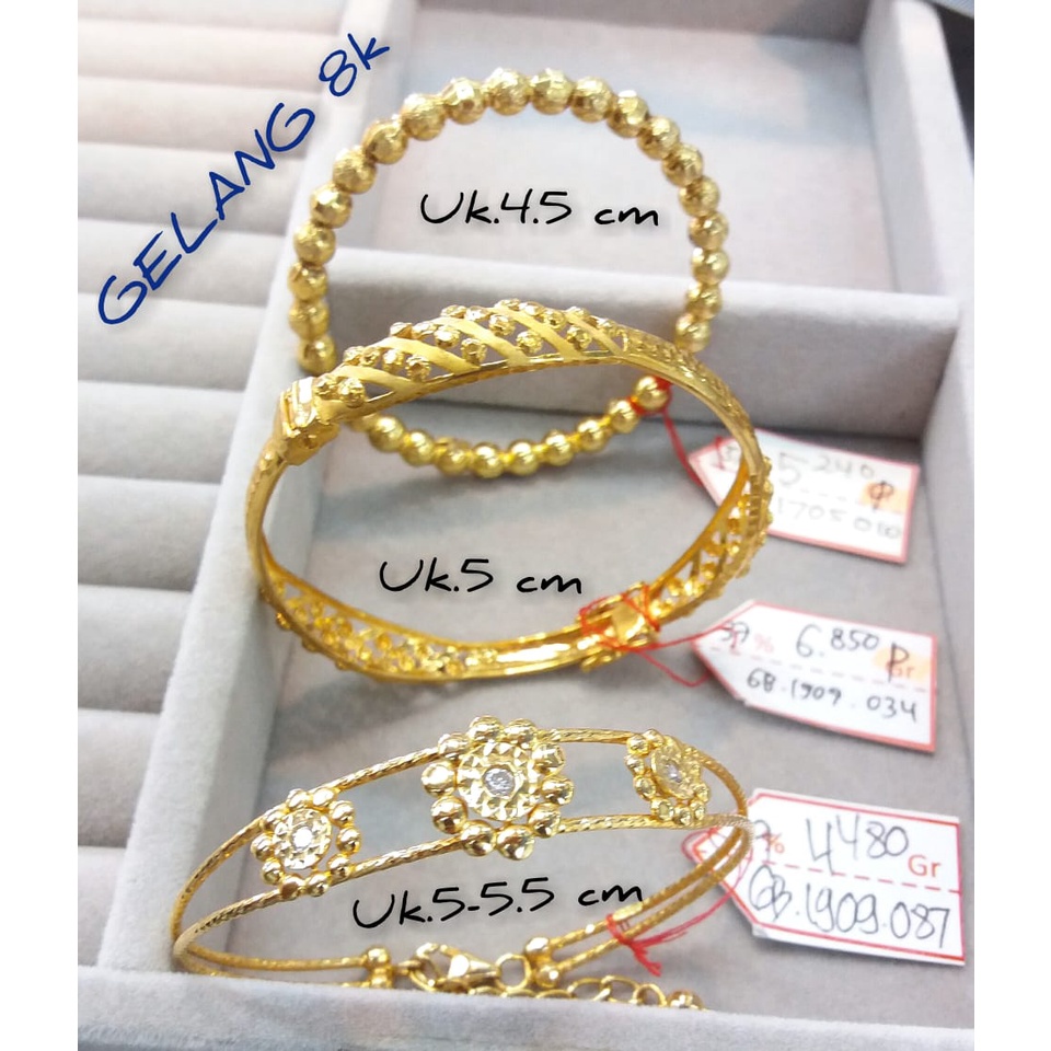 GELANG ANAK EMAS ASLI KADAR 375