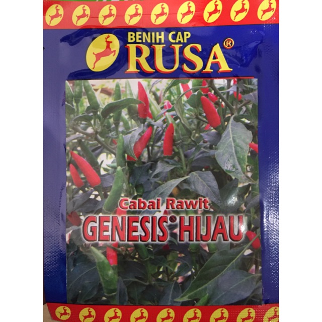 Benih / bibit cabe rawit Genesis Hijau 10gr