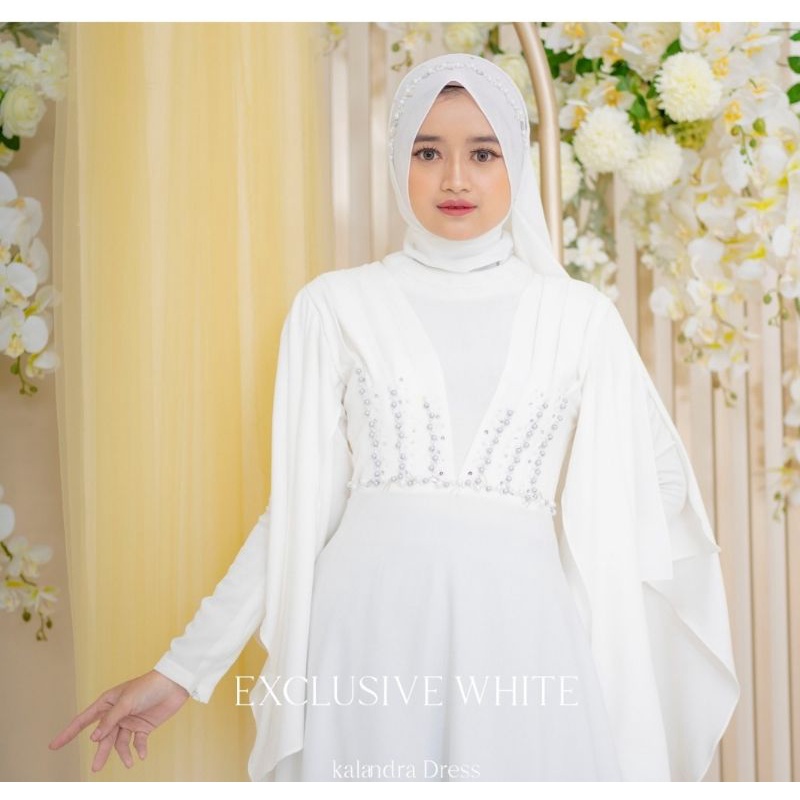 kalandra dress-gaun muslimah-terbaru-simpel