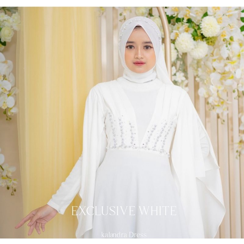 kalandra dress-gaun muslimah-terbaru-simpel