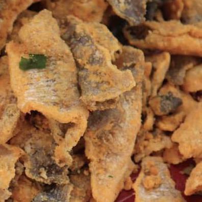 

Promo Awal tahun Salted Egg Fish Skin - Kulit Ikan Telur Asin,Ori Spicy Salted Egg Yolk - Pedas