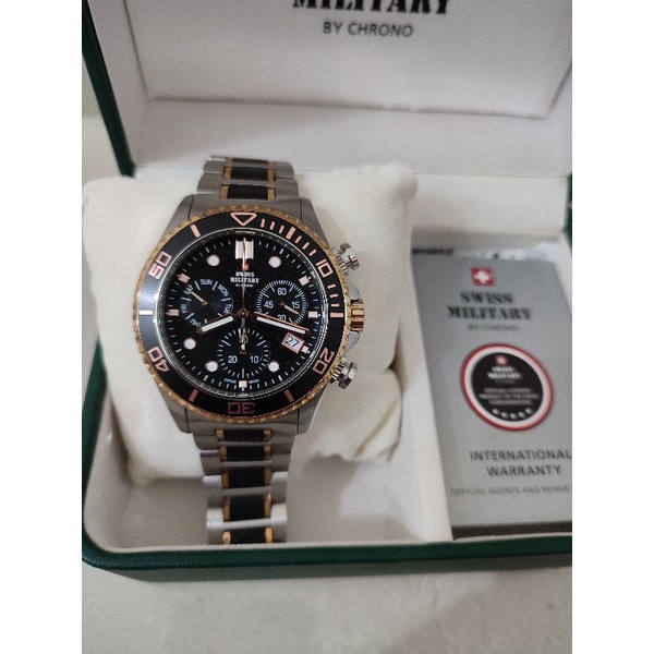 jam tangan swiss military by CHRONO original