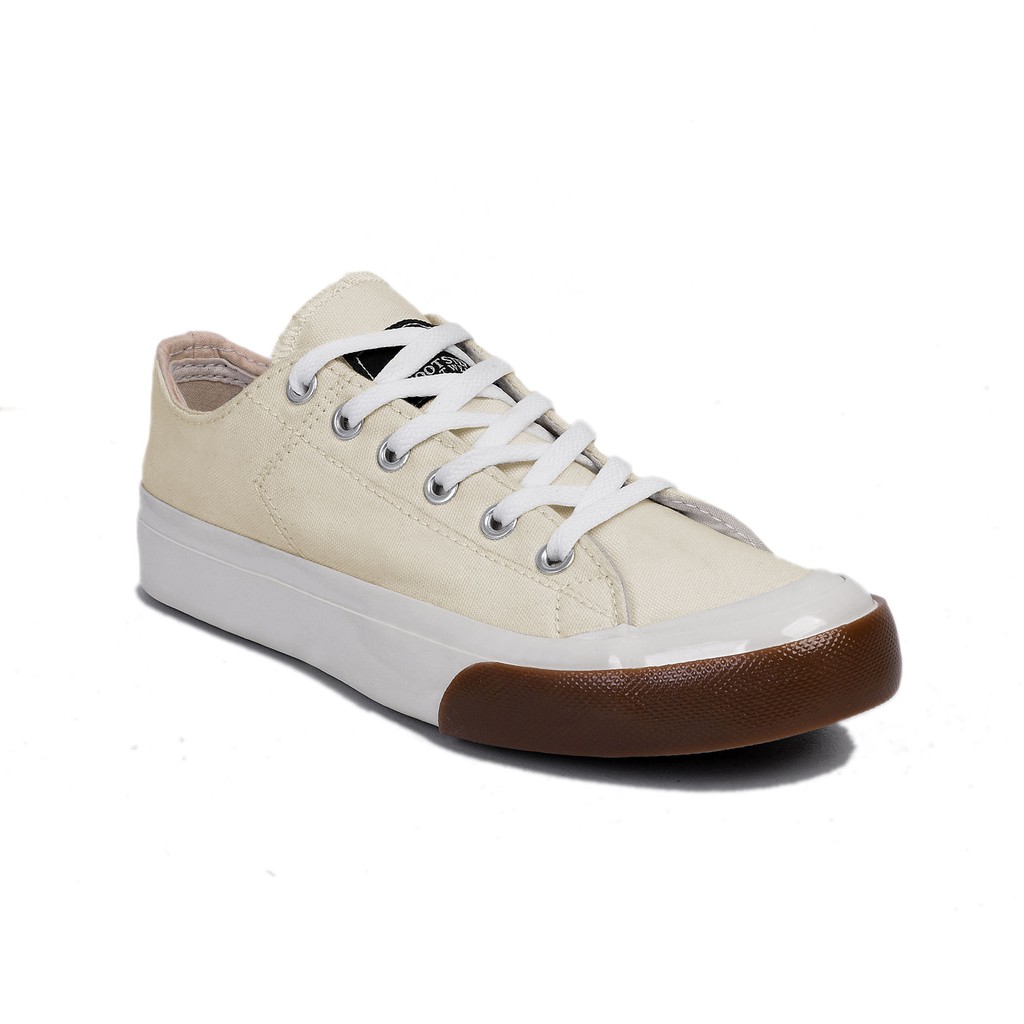 EARTH CLASSIC WHITE |FSTP x FORIND| Sepatu Vulcan Casual Sneakers Vulcanized Lokal Pria Footwear