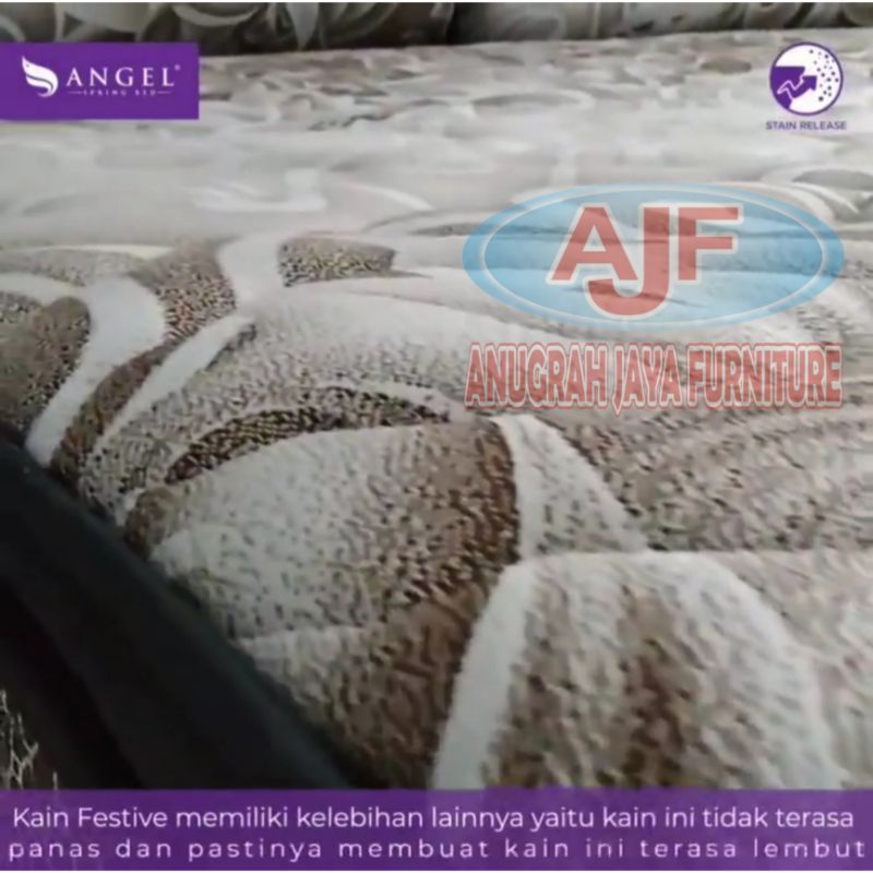 OCEAN ANGEL SPRINGBED TYPE ALMAS Matras Pillowtop