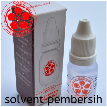 Nobu Ink Remover - Pembersih penghapus tinta stempel Nobu Ink