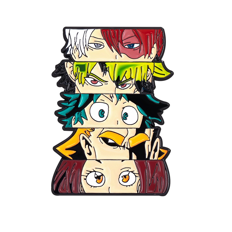 Bros Pin Desain My Hero Academia Untuk Aksesoris Pakaian