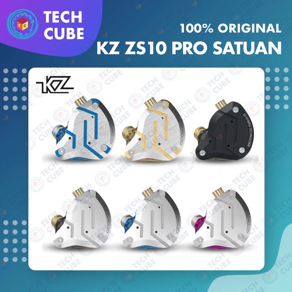 KZ ZS10 PRO Replacement Satuan Earphone Kiri dan Kanan Earphone Saja
