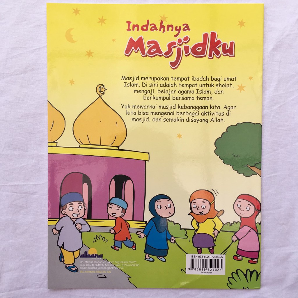 Buku Anak Indahnya Masjidku
