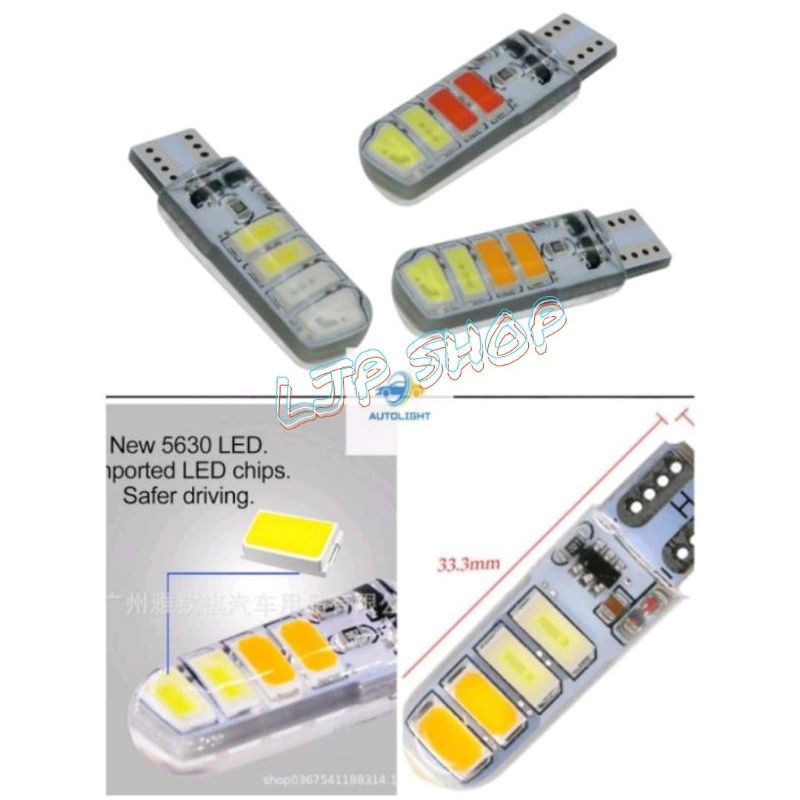 lampu sen senja jelly kedip flash 2 warna