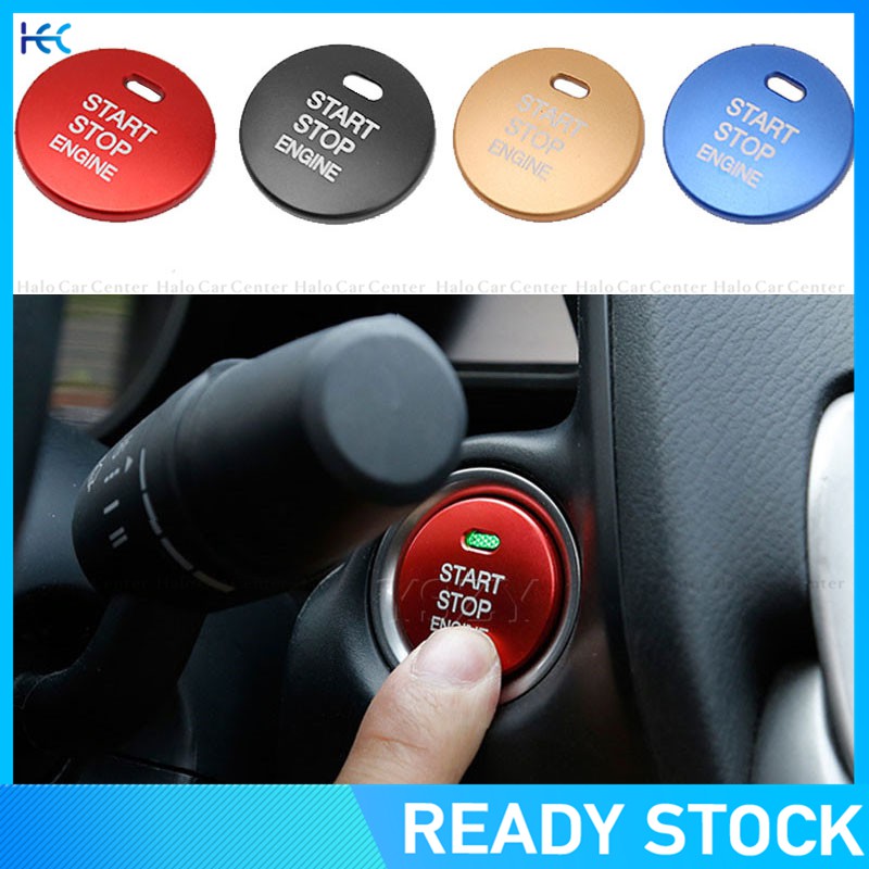 Car Engine Push Start Stop Engine Button Cover for Most car Perodua Mazda Toyota