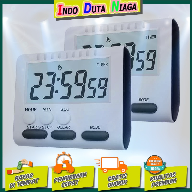 Timer Masak Dapur Magnetic Stand Kitchen Countdown Clock - JS-183