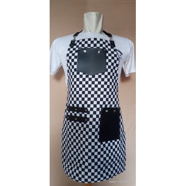 celemek barista / apron barista /apron keren