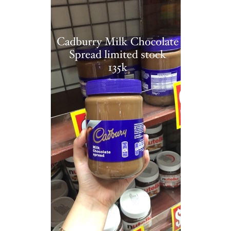 

Cadburry Milk chocolate spread limited stock