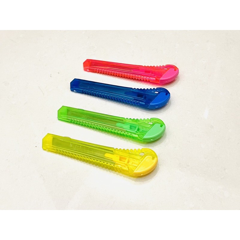 Pisau Cutter Plastik Besar Warna - Cutter Kater - Piso Cutter