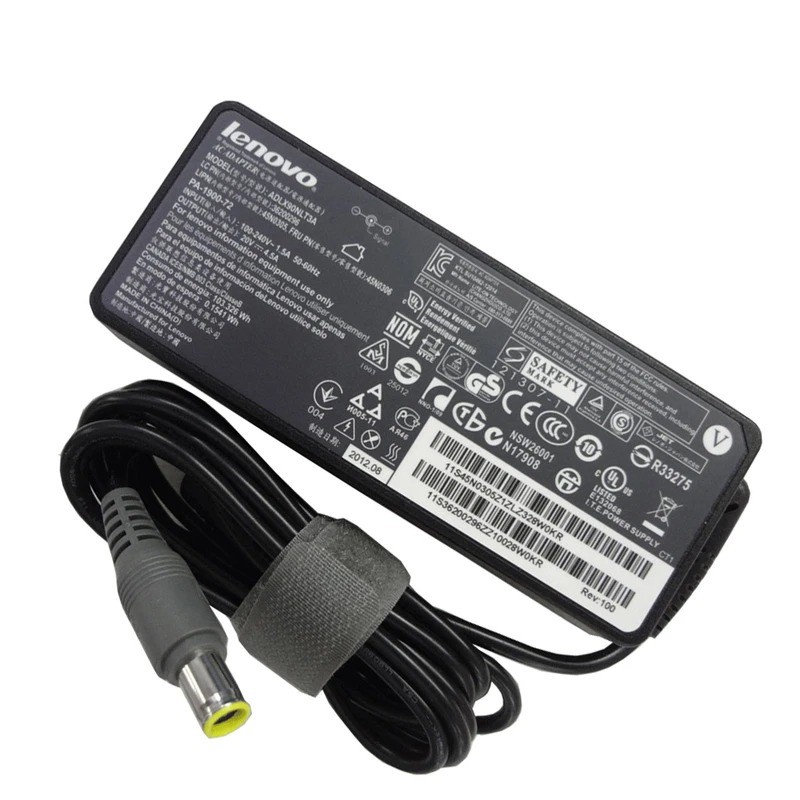 Adaptor Charger Lenovo ThinkPad Edge 11,13,15,E30,E40 T430 SL510 T400 T400s T500 T510 T510i T520 T53