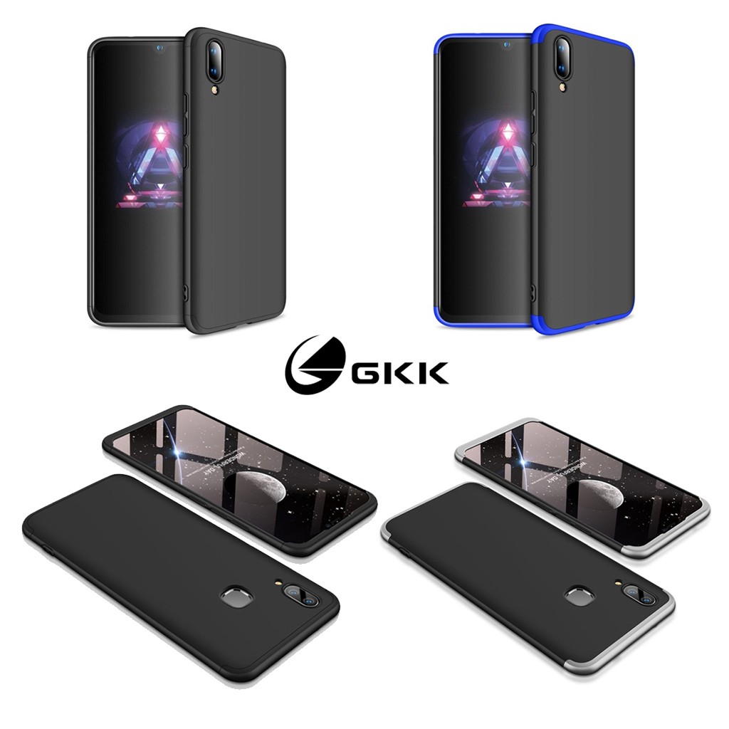 Casing 360 Full Body Shockproof Armor Hard Case Vivo V9 / V11 Pro / case hp vivo v9 / vivo v11 pro