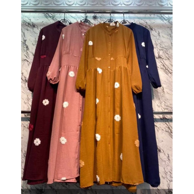 Midi lesti pompom bunga miudis termurah