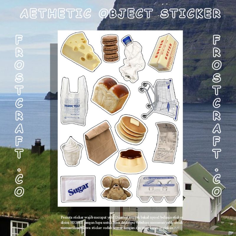 

AESTHETIC OBJECT STICKER SHEETS