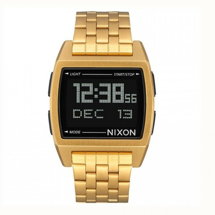 Original 100% Jam Tangan Pria Nixon A1107502 Base All Gold Garansi Resmi 2 Tahun